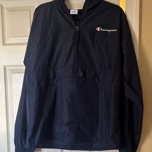 Champion Dark Blue Hooded Jacket